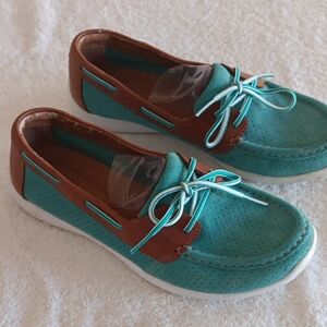 Clarks Leather Comfort Deck/ Boat Shoes